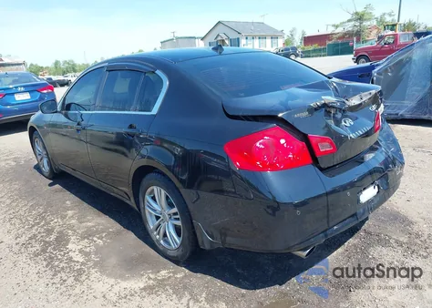 2013 Infiniti G37X из США, поврежденный, VIN JN1CV6AR9DM763361